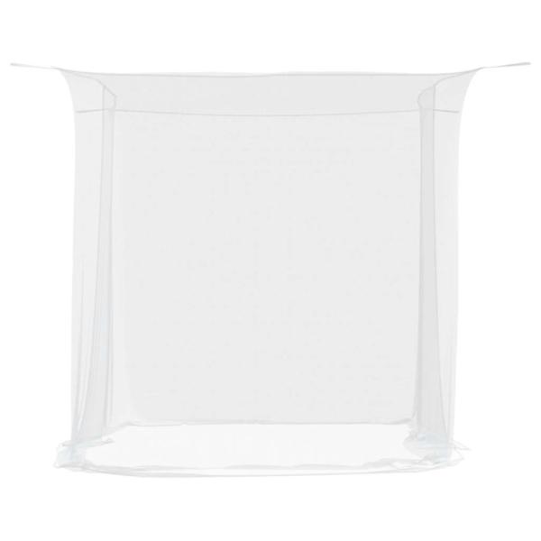 Moskitonetz zum Aufhängen 156 Mesh Weiß 220x200x210 cm