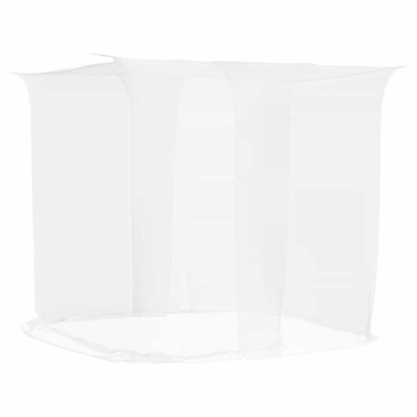 Moskitonetz zum Aufhängen 156 Mesh Weiß 220x200x210 cm