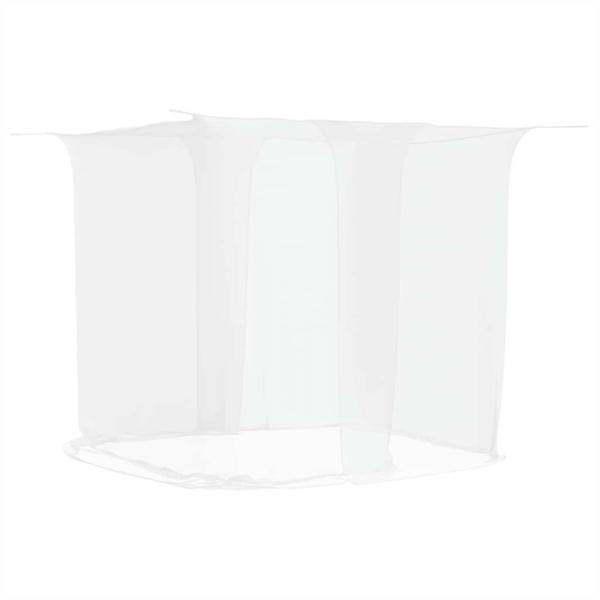 Moskitonetz zum Aufhängen 156 Mesh Weiß 220x150x180 cm