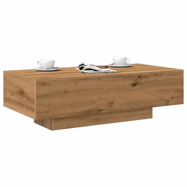 ARDEBO.de - Couchtisch Artisan-Eiche 100x49,5x31 cm Holzwerkstoff