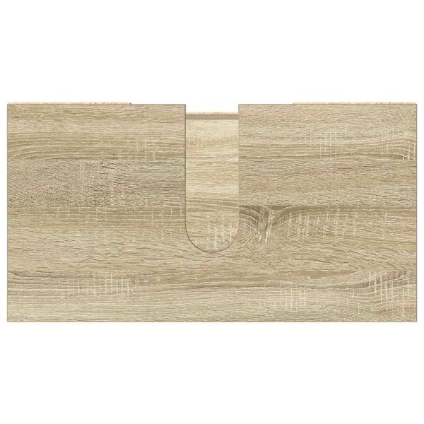 Badezimmerschrank Sonoma-Eiche 60x32x53,5 cm Holzwerkstoff