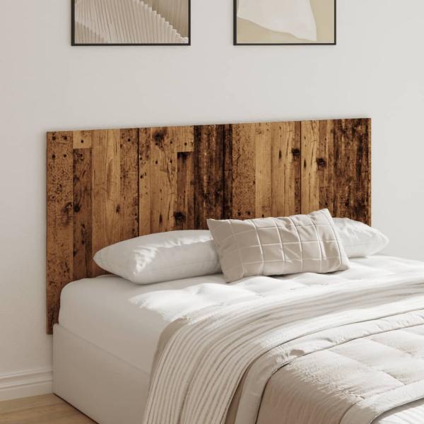 ARDEBO.de - Kopfteil Altholz-Optik 160x1,5x80 cm Holzwerkstoff