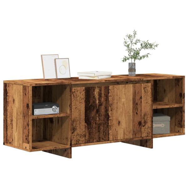 ARDEBO.de - TV-Schrank Altholz-Optik 130x35x50 cm Holzwerkstoff