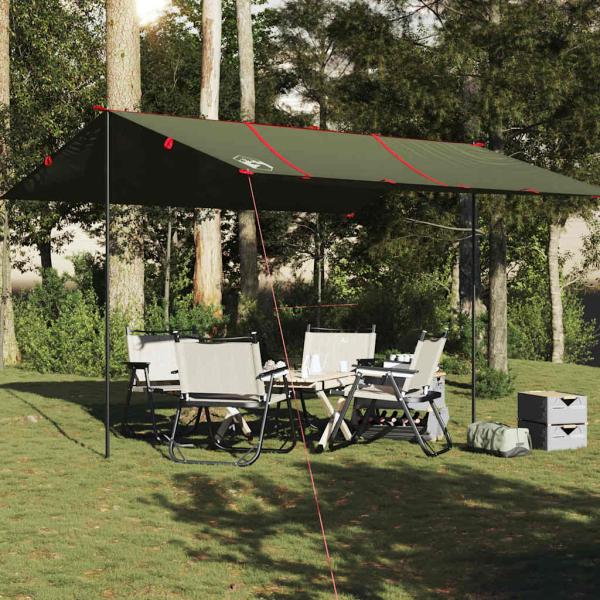 ARDEBO.de - Tarp Olivgrün 451x420 cm Wasserdicht