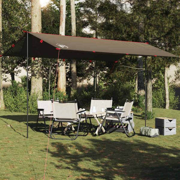 ARDEBO.de - Tarp Braun 506x306 cm Wasserdicht