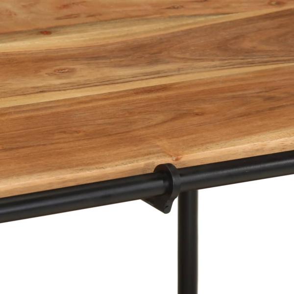 ARDEBO.de - TV-Schrank 100x42x40 cm Massivholz Akazie