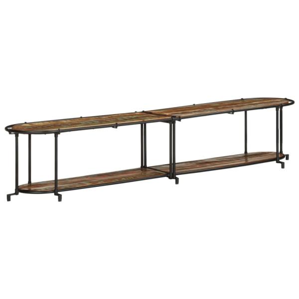 ARDEBO.de - TV-Regal 200x42x40 cm Altholz Massiv