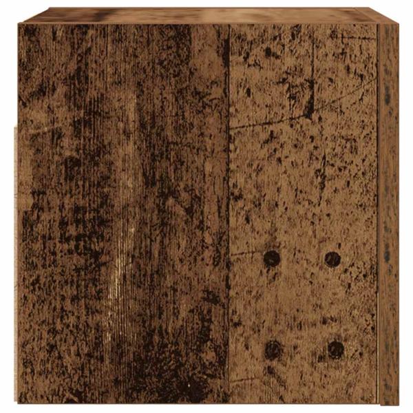 TV-Wandschränke 2 Stk. Altholz-Optik 30,5x30x30 cm