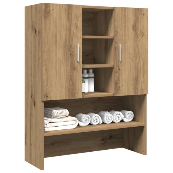 ARDEBO.de - Waschmaschinenschrank Artisan-Eiche 70,5x25,5x90 cm