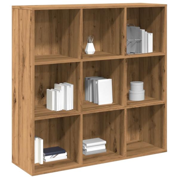 ARDEBO.de - Bücherregal Artisan-Eiche 98x29x97,5 cm