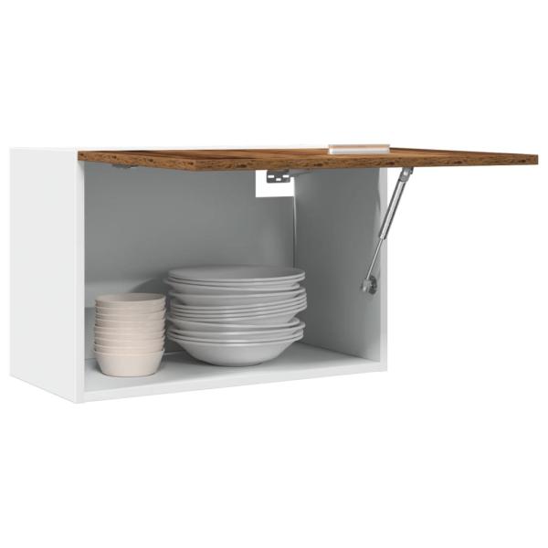 ARDEBO.de - Hängeschrank Altholz-Optik 60x31x40 cm Holzwerkstoff