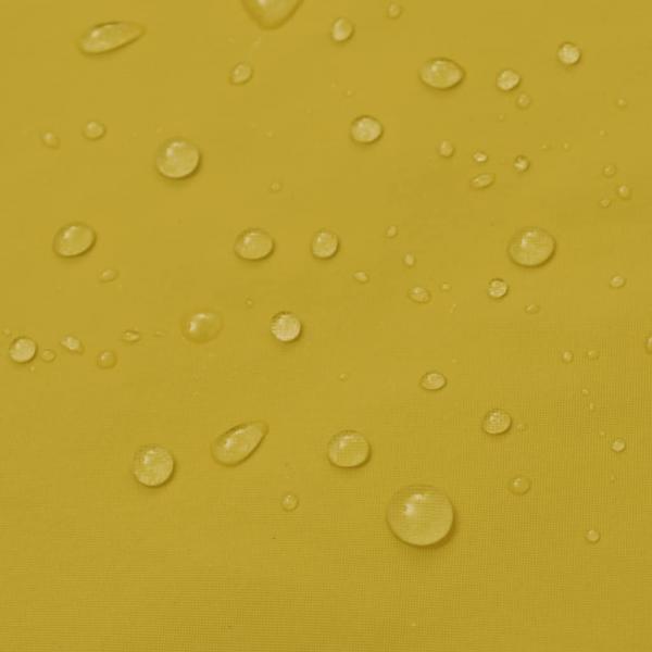 2-tlg. Regenanzug Wasserdicht Strapazierfähig mit Kapuze Gelb M