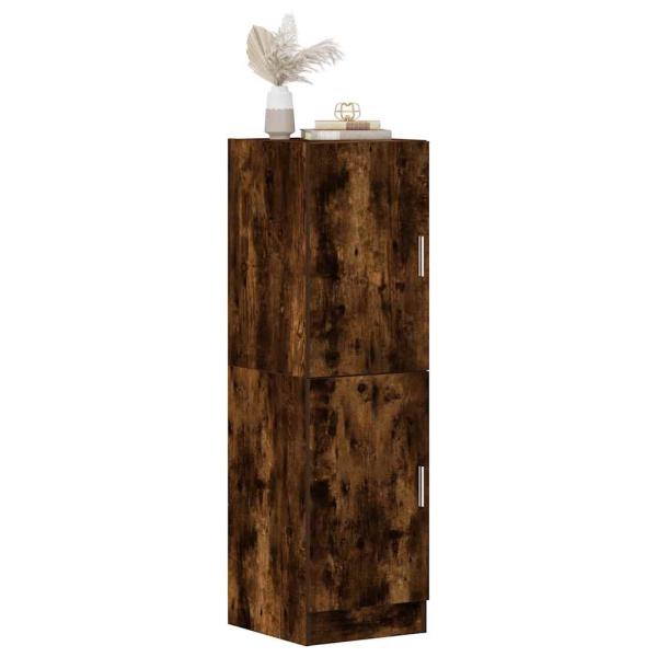 ARDEBO.de - Küchenschrank Räuchereiche 38x41,5x131,5 cm Holzwerkstoff
