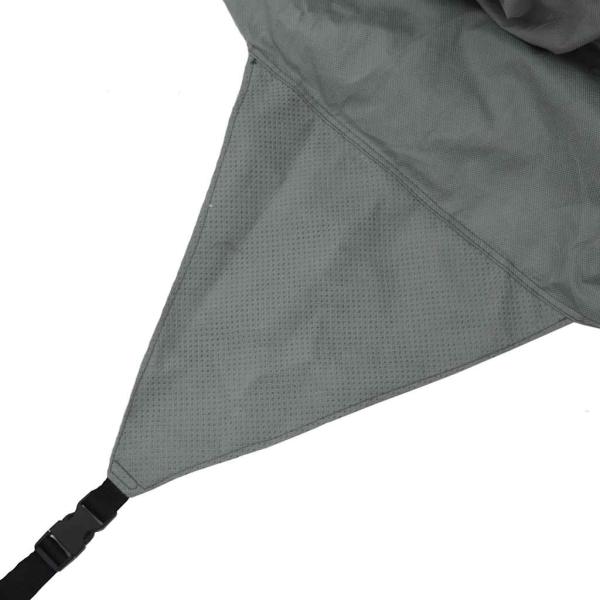 Schutzhülle für Wohnwagen Grau 670x250x220 cm Vliesstoff