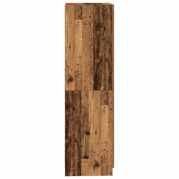 Kleiderschrank Altholz-Optik 90x52x200 cm Holzwerkstoff