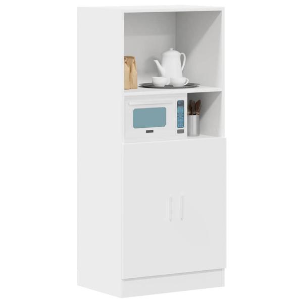 Küchenschrank Weiß 57x41,5x131,5 cm Holzwerkstoff