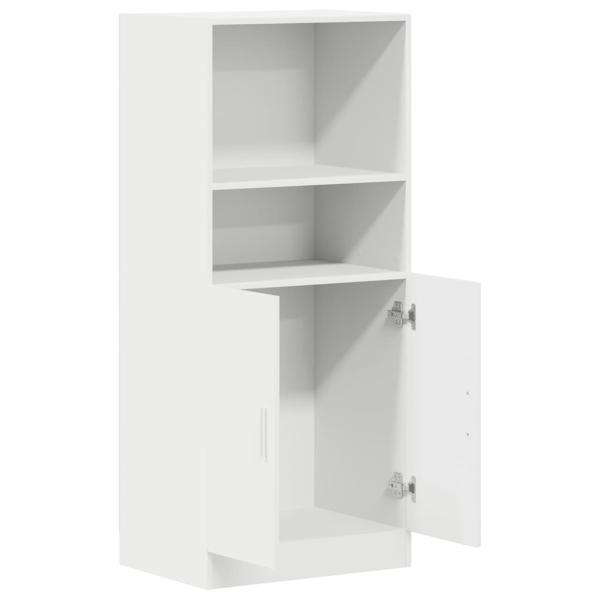 Küchenschrank Weiß 57x41,5x131,5 cm Holzwerkstoff