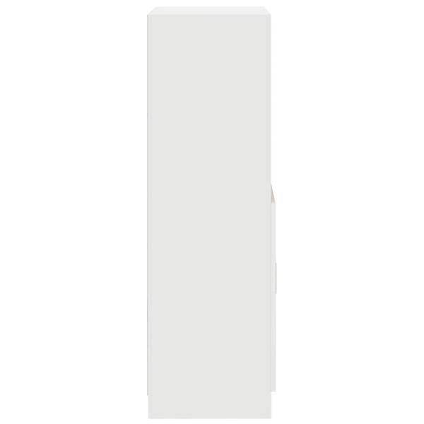 Küchenschrank Weiß 57x41,5x131,5 cm Holzwerkstoff