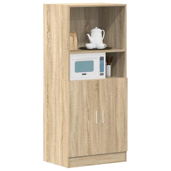 Küchenschrank Sonoma-Eiche 57x41,5x131,5 cm Holzwerkstoff