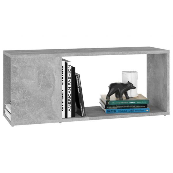 TV-Schrank Betongrau 80x24x32 cm Holzwerkstoff