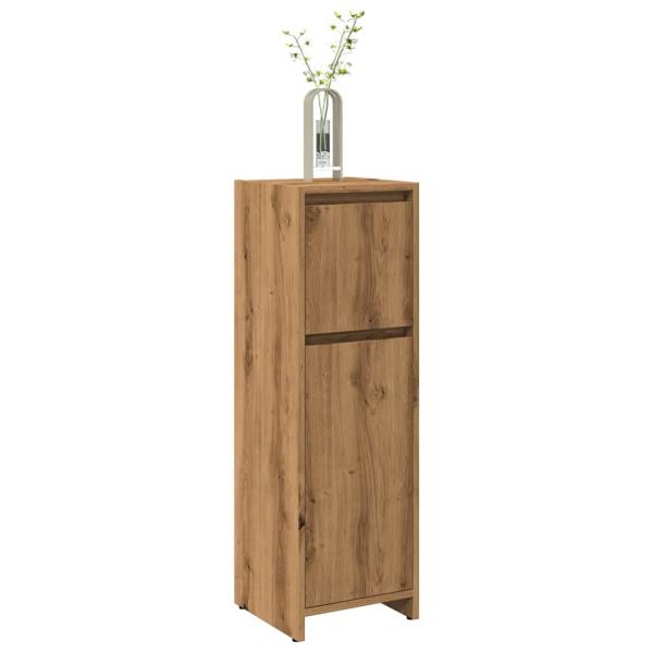 ARDEBO.de - Badschrank Artisan-Eiche 30x30x95 cm Holzwerkstoff