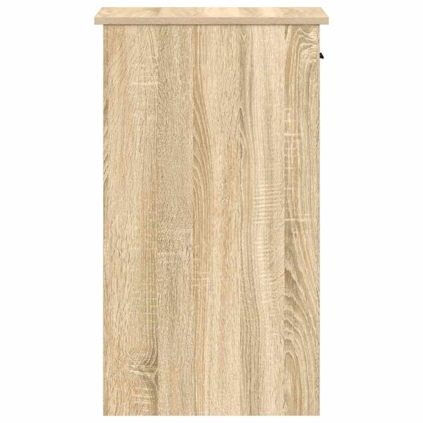 Computerschrank mit Schublade Sonoma-Eiche 35x45x77 cm
