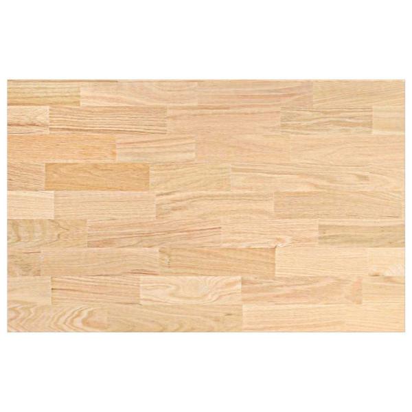 ARDEBO.de - Küchenarbeitsplatte 100x63,5x2,7 cm Massivholz Eiche Rechteckig