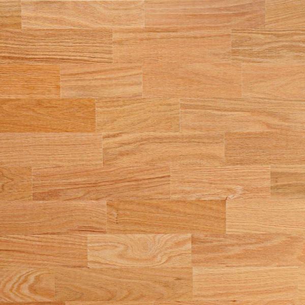 Schreibtischplatte Hellbraun 120x50x2,5 cm Massivholz Eiche