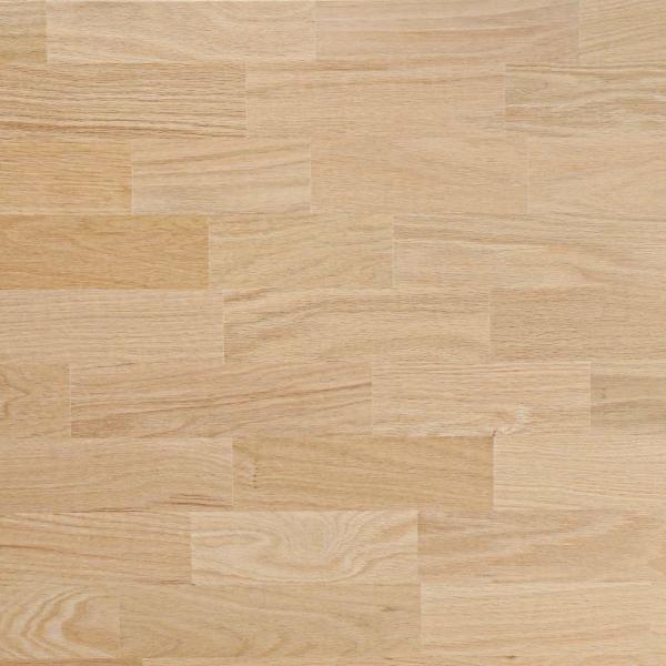 Küchenarbeitsplatte 100x63,5x4 cm Massivholz Eiche Rechteckig