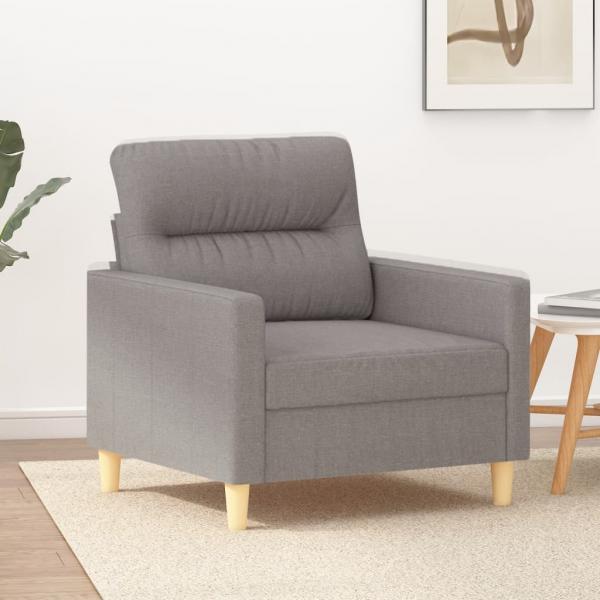 ARDEBO.de - Sofasessel Taupe 60 cm Stoff