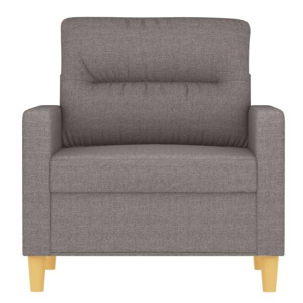 Sofasessel Taupe 60 cm Stoff
