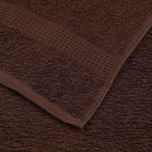 8-tlg. Handtuch-Set Braun 360 g/m² 100% Baumwolle