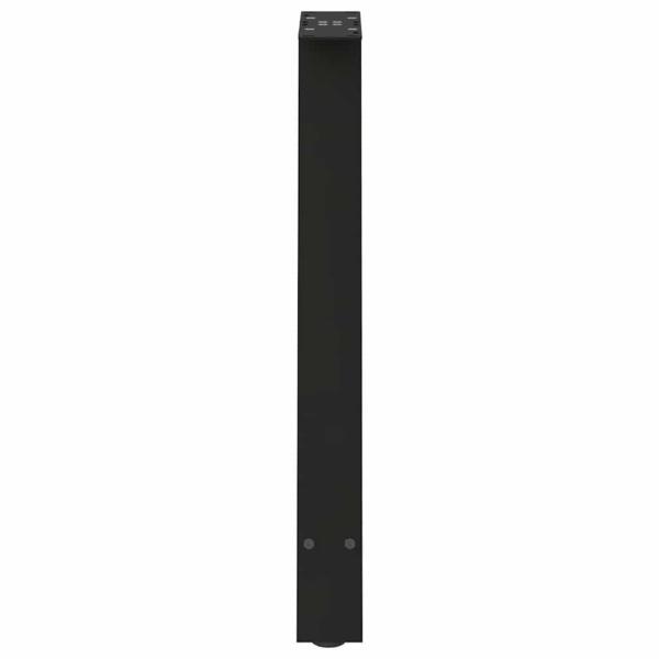 Couchtischbeine A-Form 2 Stk. Schwarz 60x(72-73) cm Stahl