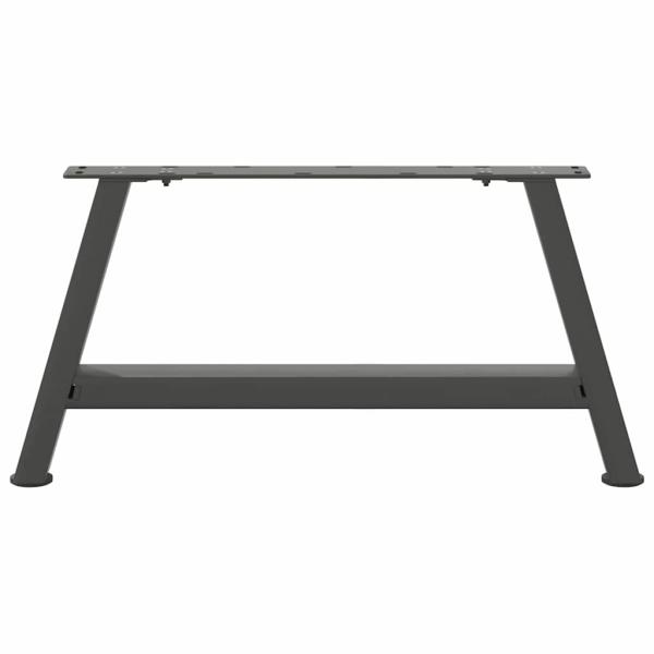 Couchtischbeine A-Form 2 Stk. Anthrazit 60x(30-31) cm Stahl