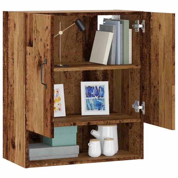 ARDEBO.de - Wandschrank Altholz-Optik 60x31x70 cm Holzwerkstoff