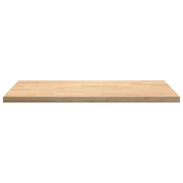 Küchenarbeitsplatte 120x63,5x4 cm Massivholz Eiche Rechteckig