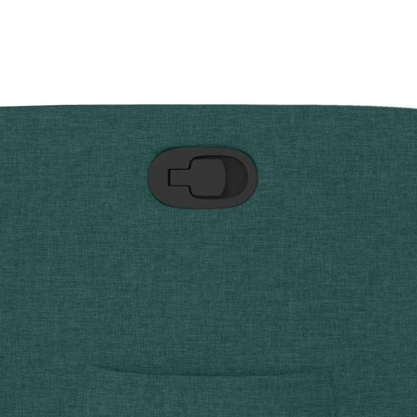 Relaxsessel Dunkelgrün Stoff