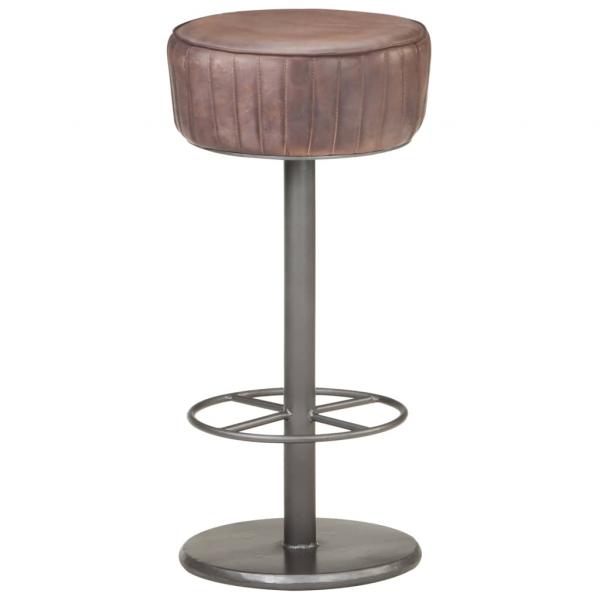 ARDEBO.de - Barhocker Braun Echtleder