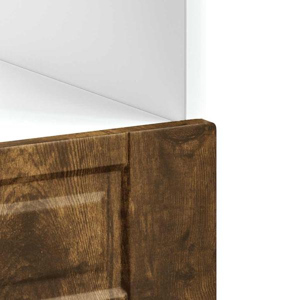 Herdumbauschrank Porto Räuchereiche Holzwerkstoff