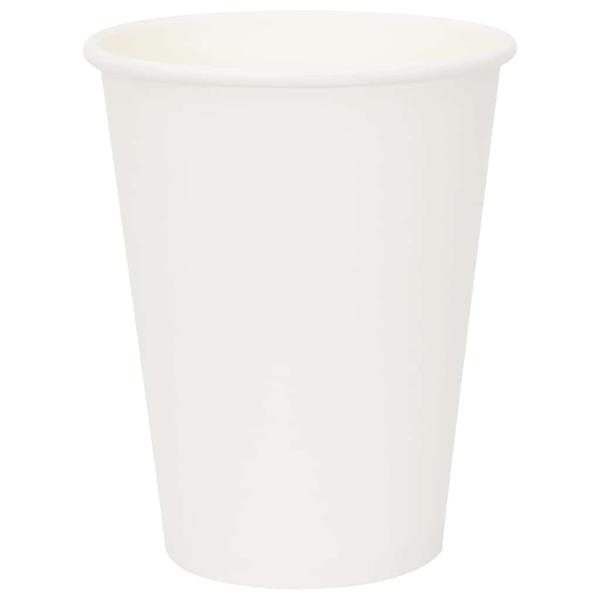 ARDEBO.de - Pappbecher 1000 Stk. 12oz 300ml Weiß