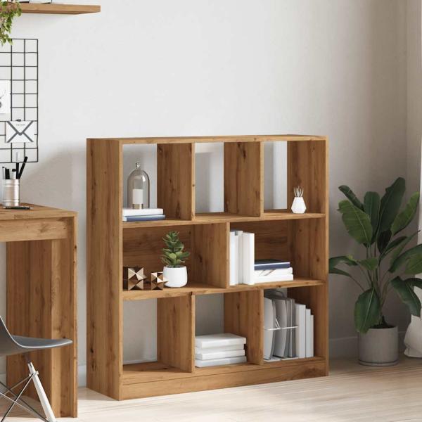 Bücherregal Artisan-Eiche 97,5x29,5x100 cm Holzwerkstoff