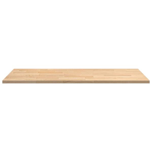 Küchenarbeitsplatte 140x63,5x2,7 cm Massivholz Eiche Rechteckig
