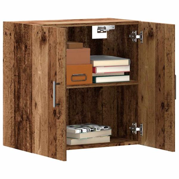 ARDEBO.de - Wandschrank Altholz-Optik 60x31x60 cm Holzwerkstoff