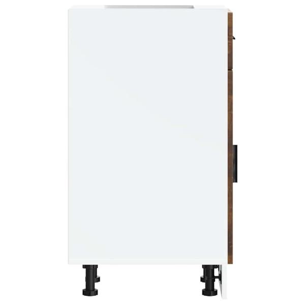 Küchenunterschrank Porto Räuchereiche Holzwerkstoff