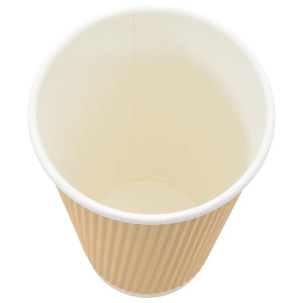 Pappbecher 500 Stk. 16oz 400ml Braun