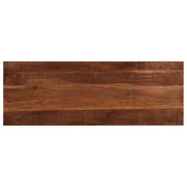 ARDEBO.de - Tischplatte 140x60x2,5 cm Rechteckig Altholz Massiv