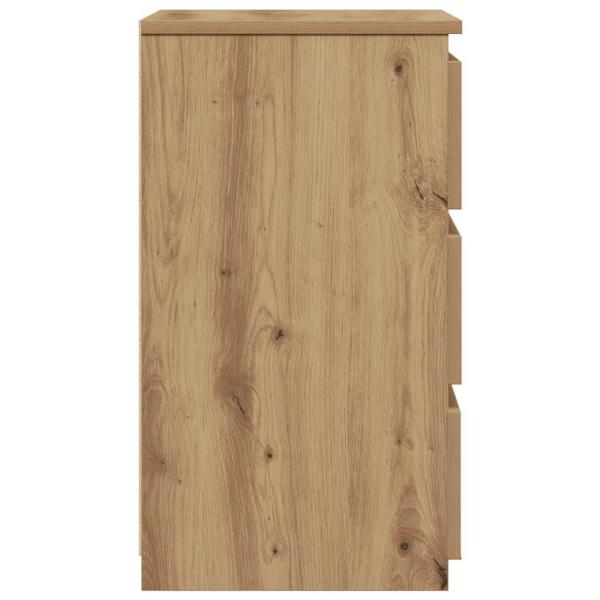 Nachttisch Artisan-Eiche 40x35x62,5 cm Holzwerkstoff