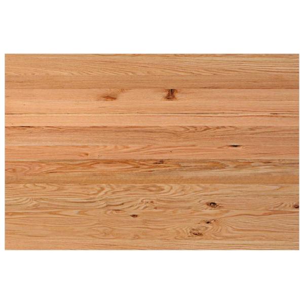 Tischplatte Hellbraun 180x120x4,2cm Massivholz Eiche Rechteckig