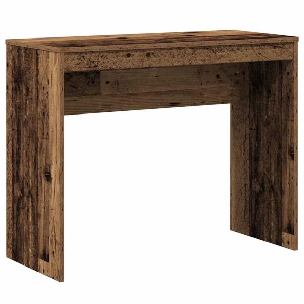 ARDEBO.de - Schreibtisch Altholz-Optik 90x40x72 cm Holzwerkstoff