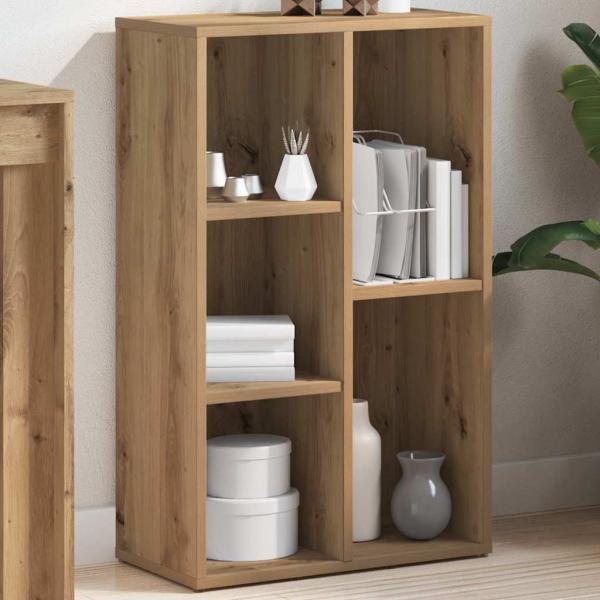 Bücherregal Artisan-Eiche 45x25x80 cm Holzwerkstoff
